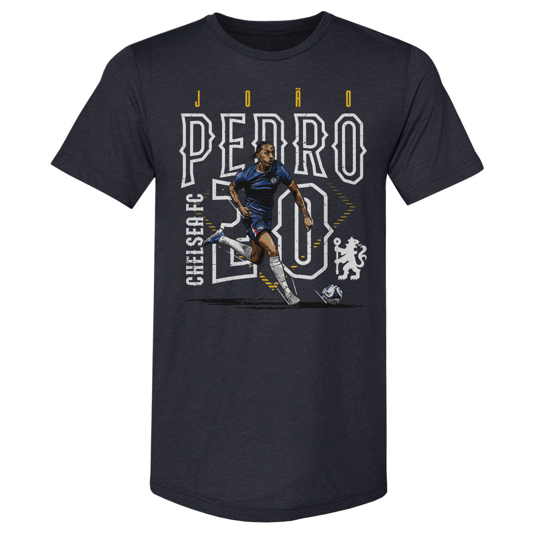 Joao Pedro Chelsea FC Outline Number WHT