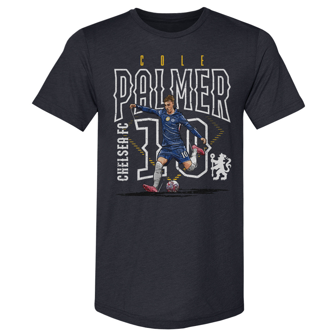 Cole Palmer Chelsea FC Outline Number WHT