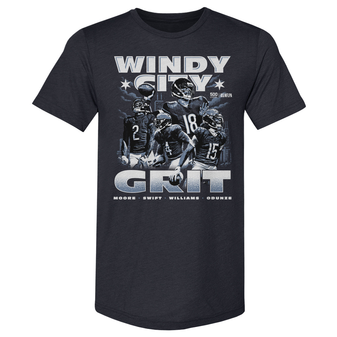 Caleb Williams Chicago Windy City Grit WHT
