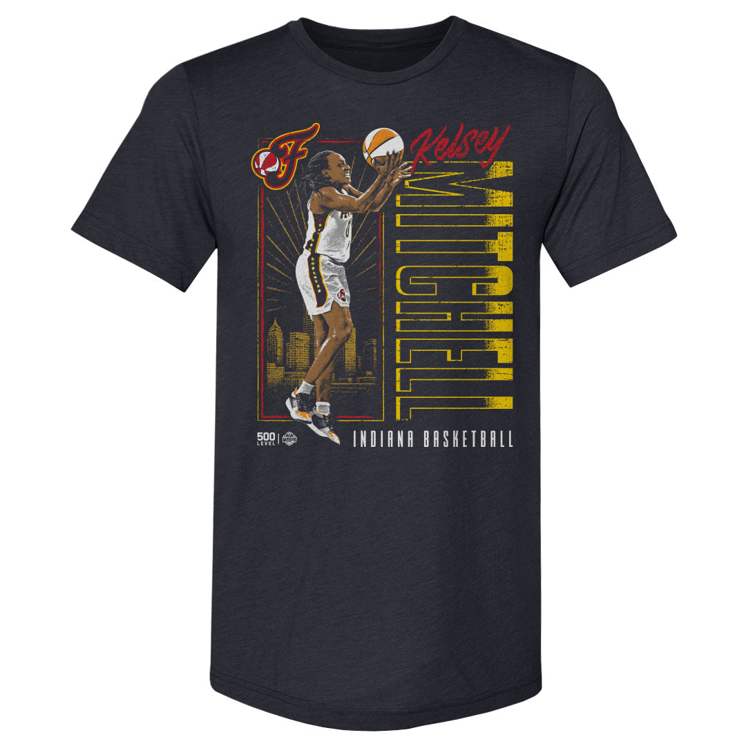 Kelsey Mitchell Indiana Fever Vertical Name WHT
