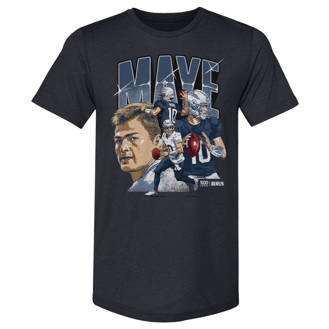Drake Maye New England Collage WHT