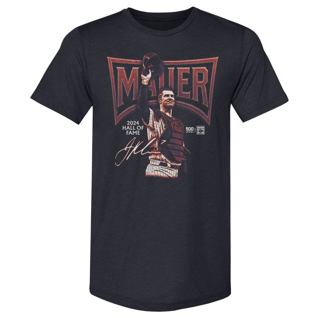 Joe Mauer Minnesota Banner Bitmap WHT