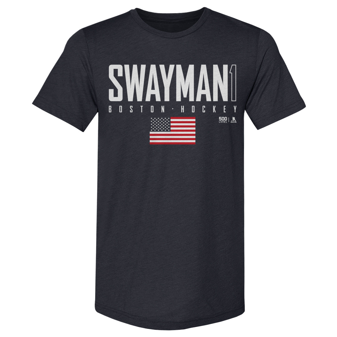 Jeremy Swayman Boston USA Elite WHT