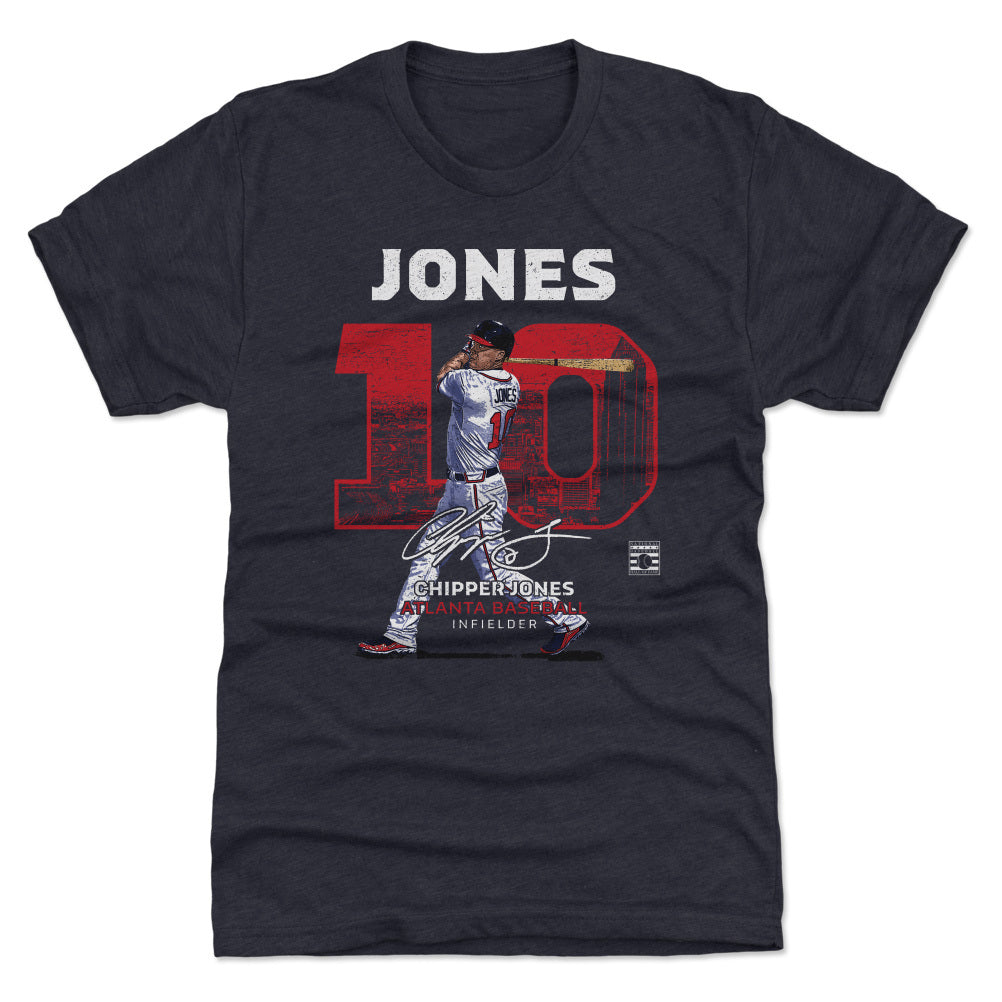 Chipper Jones Atlanta Throwback WHT