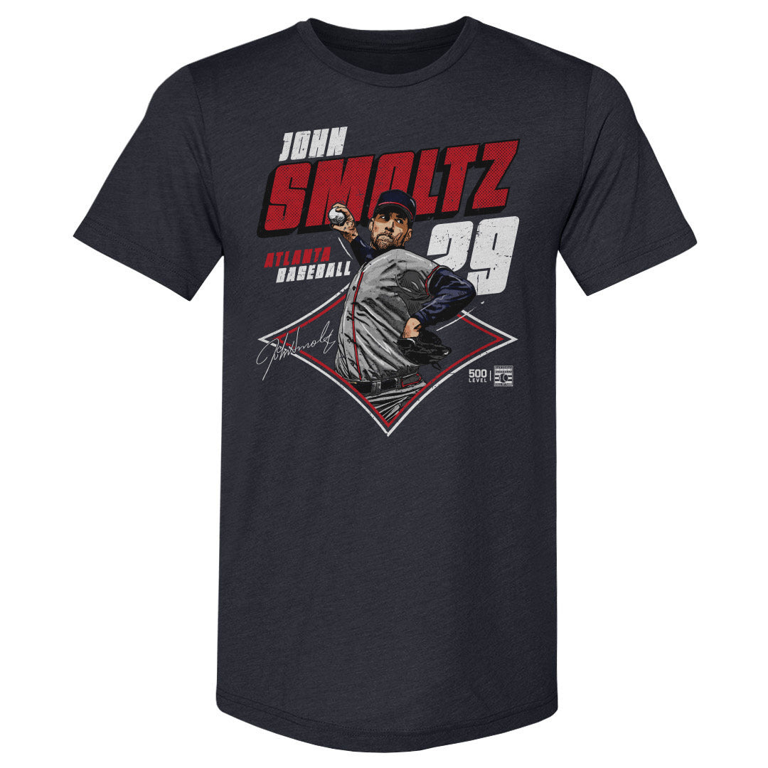 John Smoltz Atlanta Diamond WHT