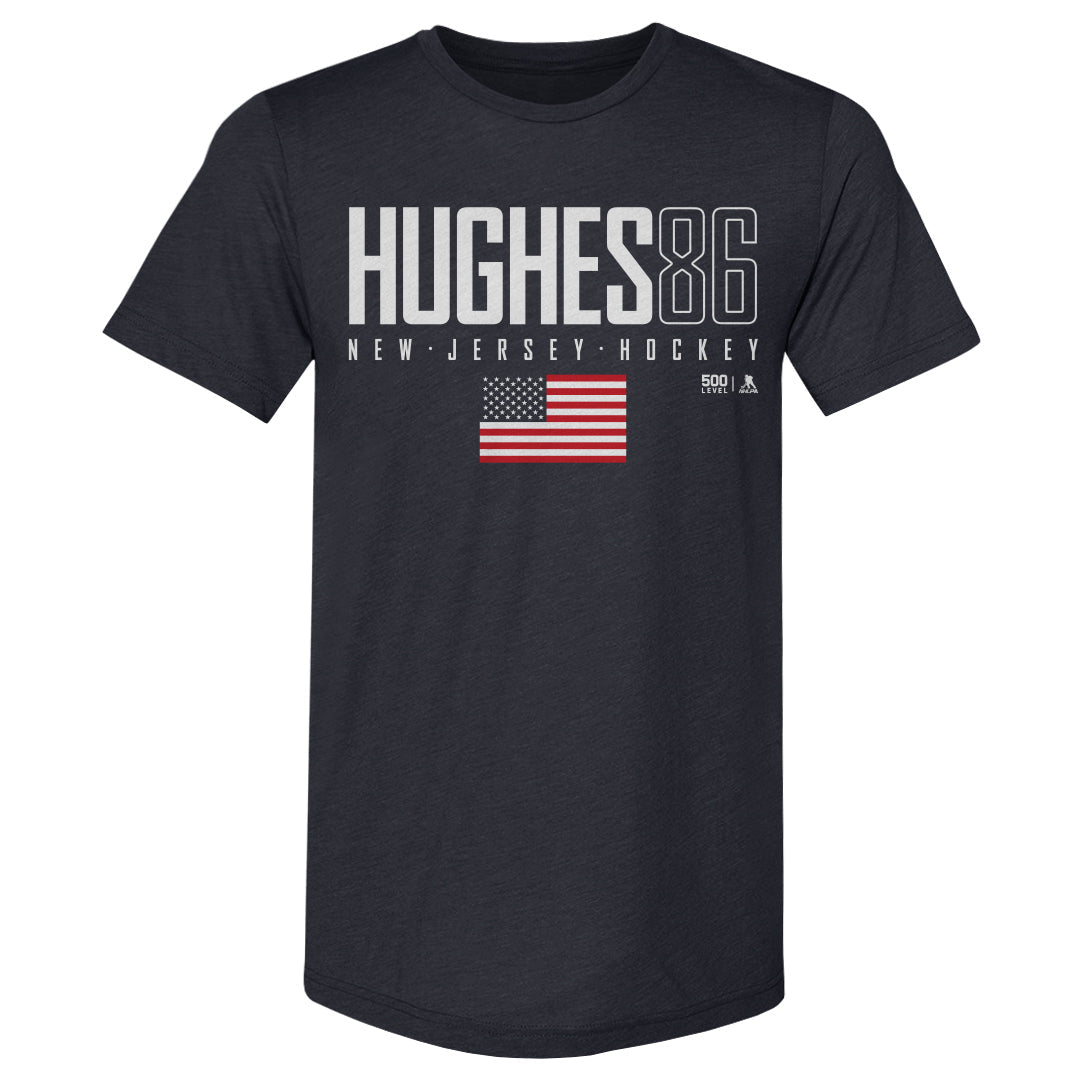 Jack Hughes New Jersey USA Elite WHT