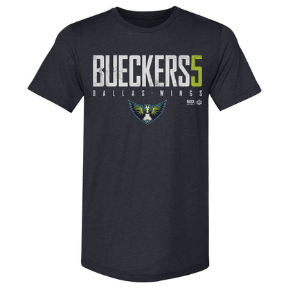 Paige Bueckers Dallas Wings Elite WHT Mens Premium T Shirt 500 Level Officially Licensed Fan Gear