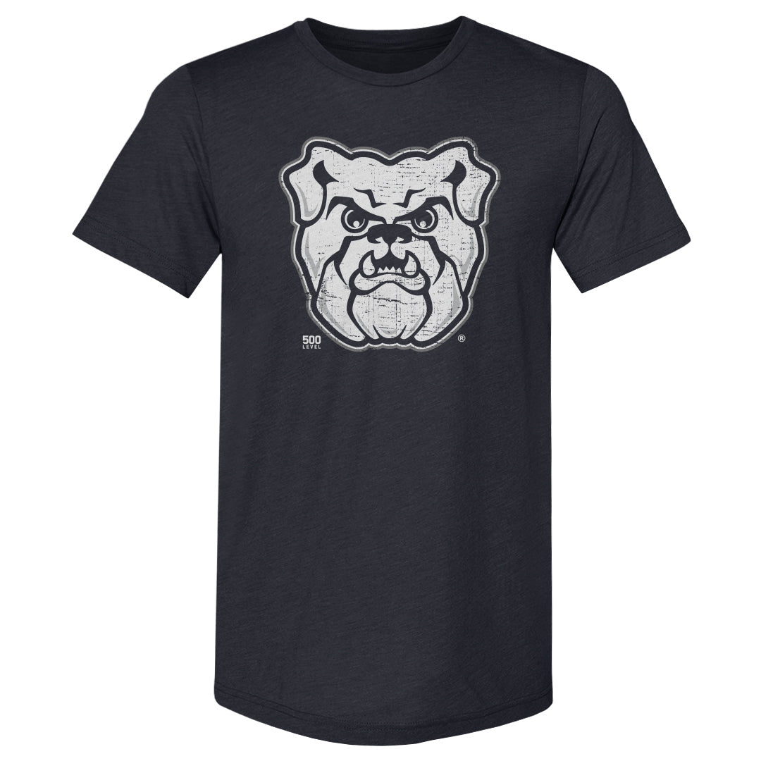 Butler Bulldogs Bulldog Vintage Logo WHT