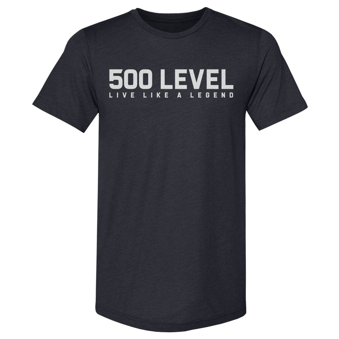 500 LEVEL Wordmark WHT