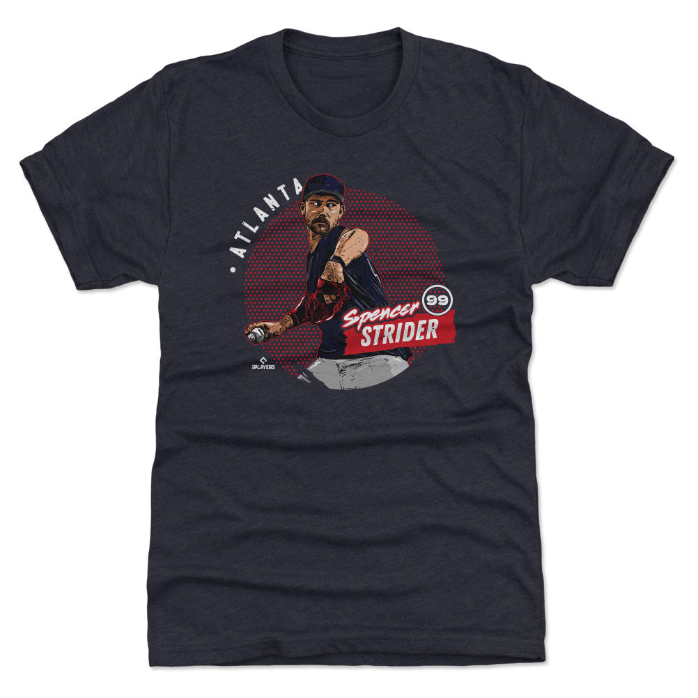 Spencer Strider Atlanta Dots WHT