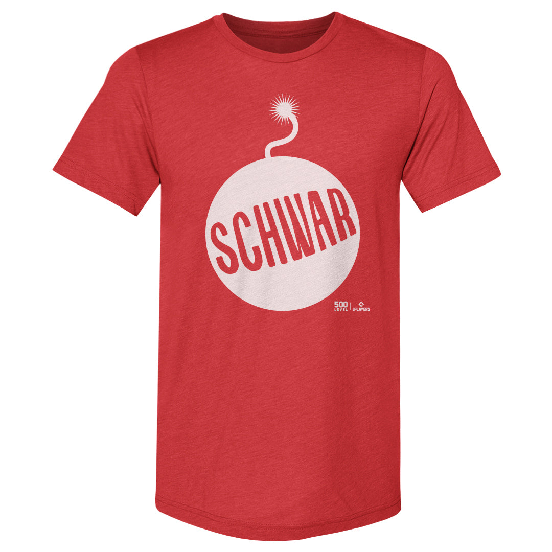 Kyle Schwarber Philadelphia Schwarbomb Vector WHT