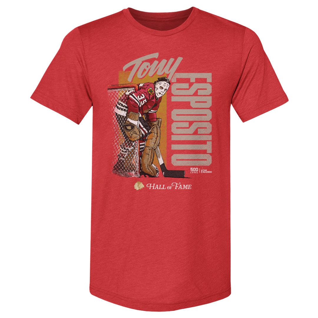 Tony Esposito Chicago Blackhawks H.O.F. Highlight WHT