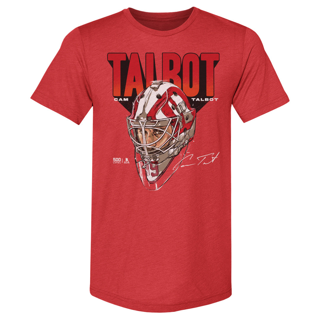 Cam Talbot Detroit Goalie Mask WHT