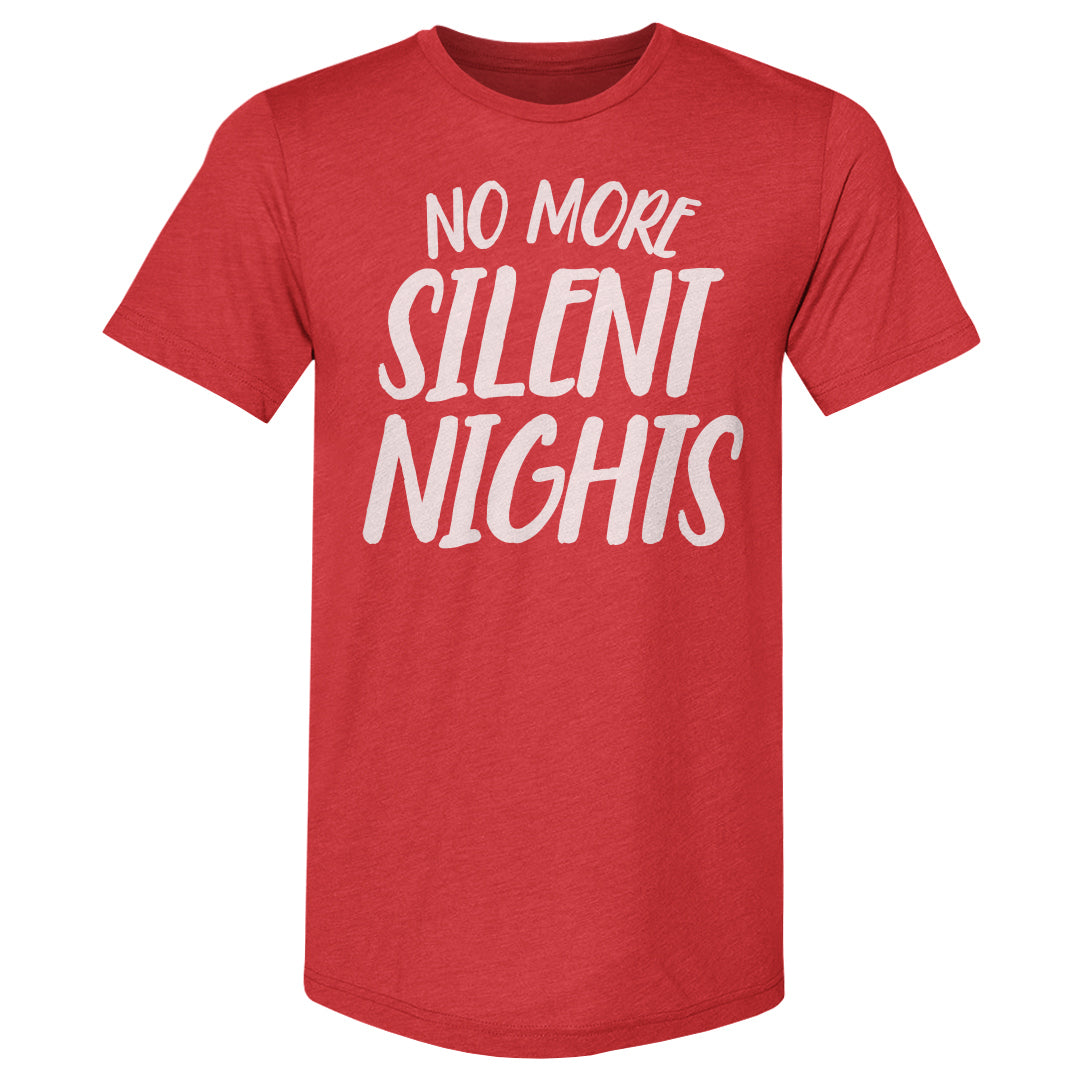 Christmas No More Silent Nights WHT