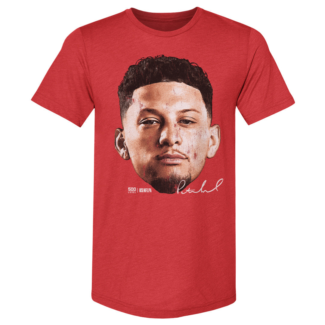 Patrick Mahomes Kansas City Vintage Head WHT