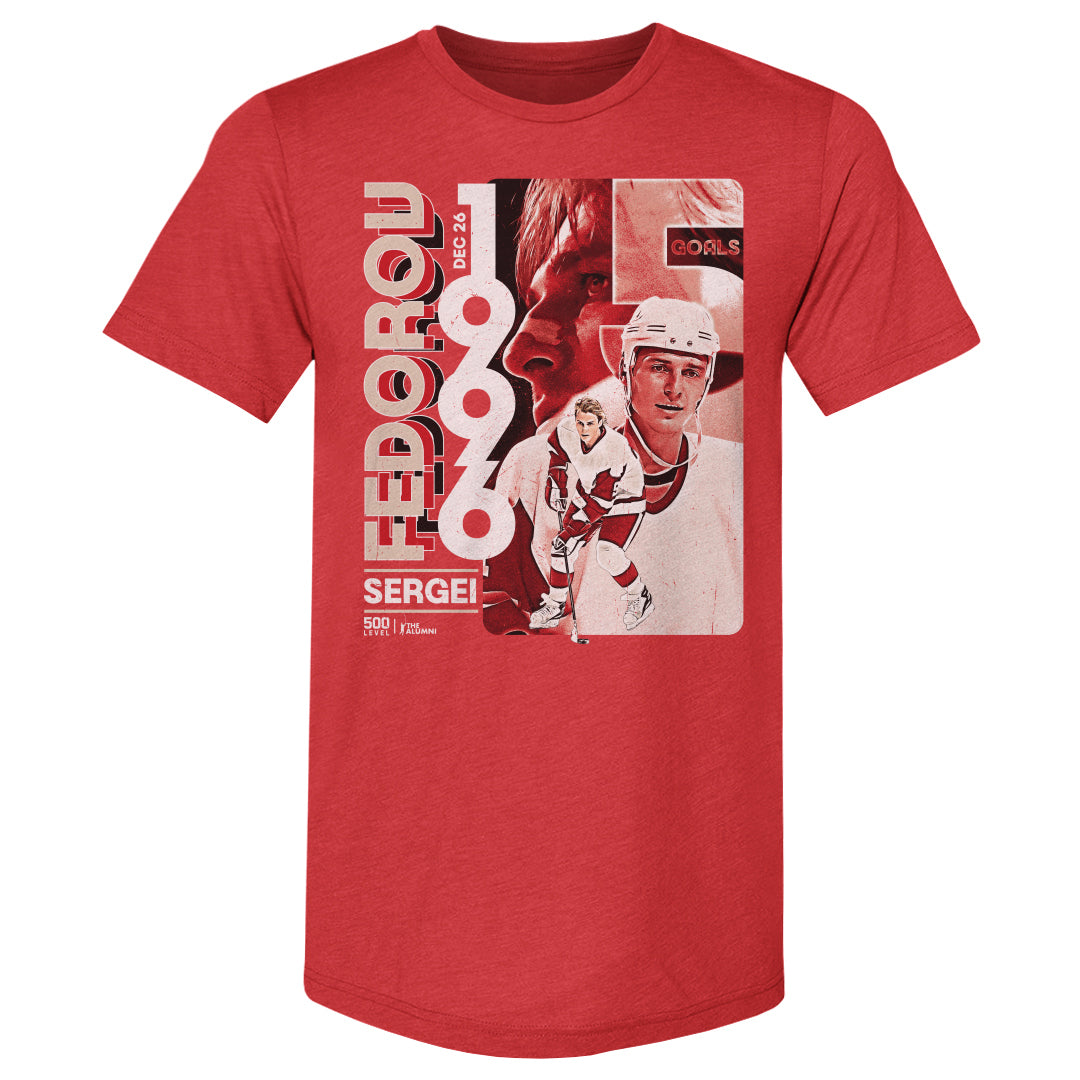 Sergei Fedorov Detroit 5 Goal Game 1996 WHT