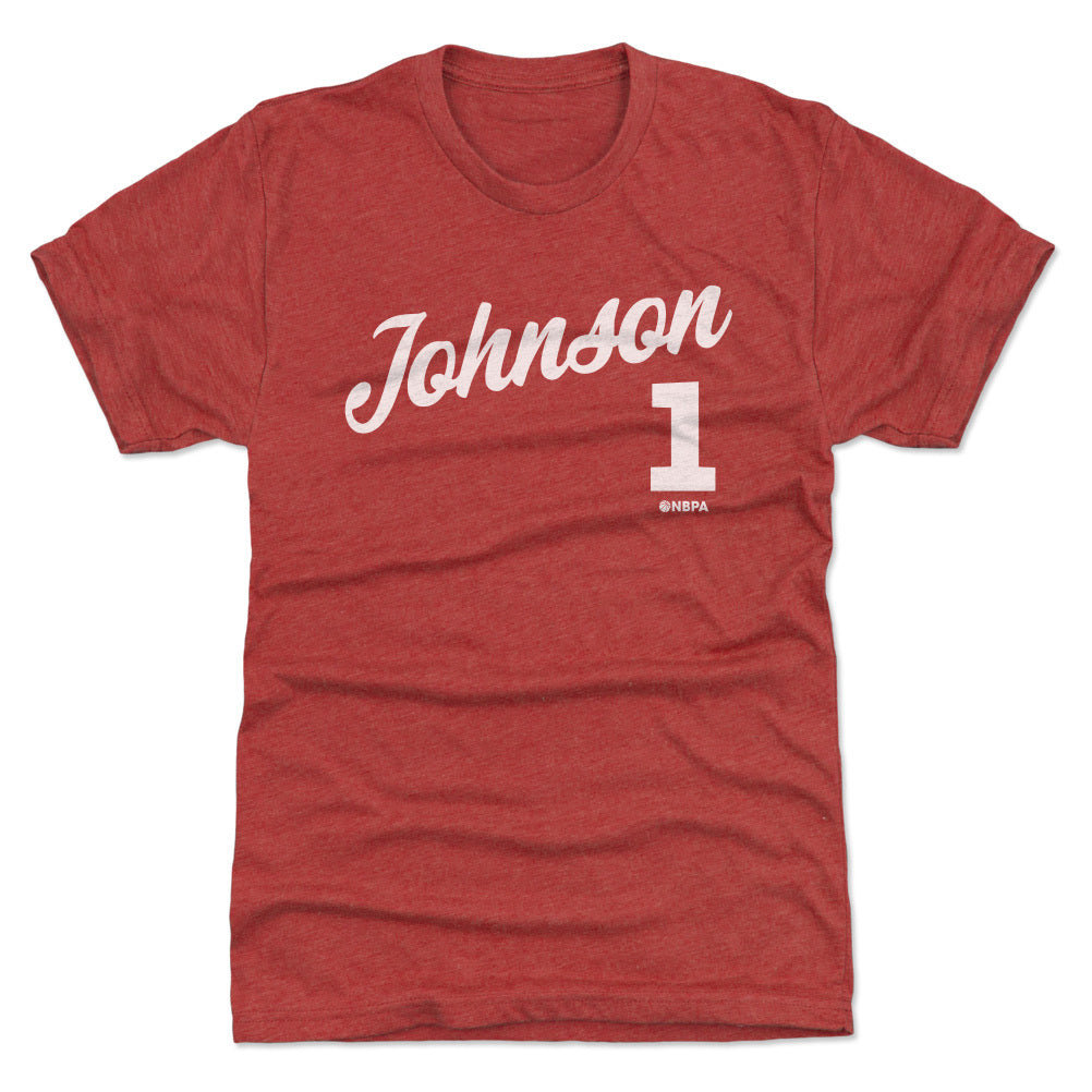Jalen Johnson Atlanta Script WHT