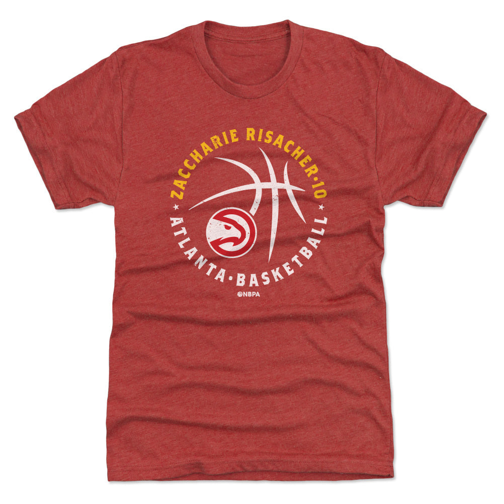 Zaccharie Risacher Atlanta Hawks Player Ball WHT