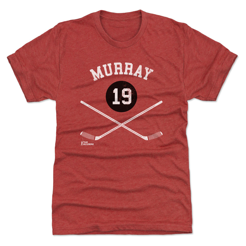 Troy Murray Chicago 19 Sticks WHT