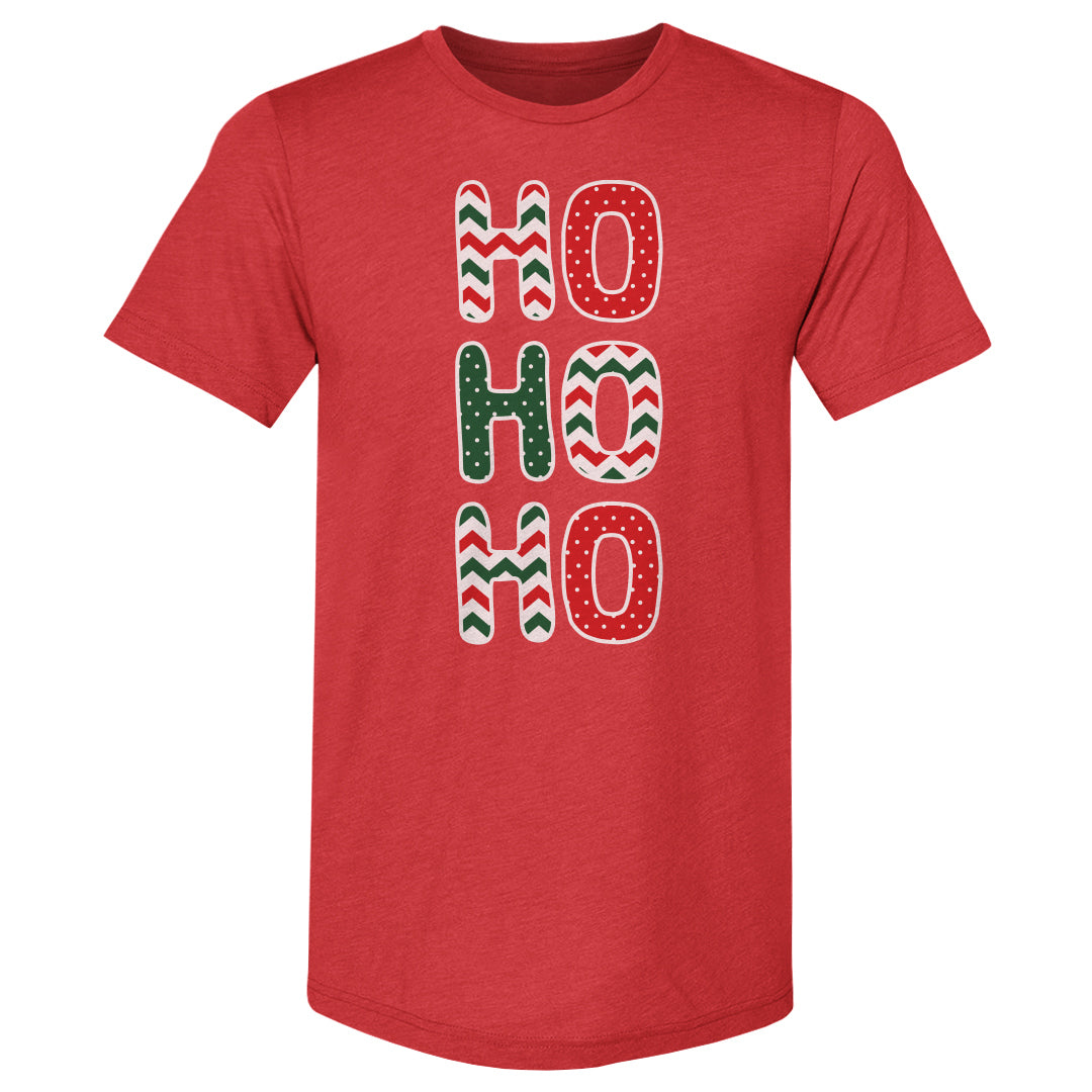 Christmas HO HO HO Stacked WHT