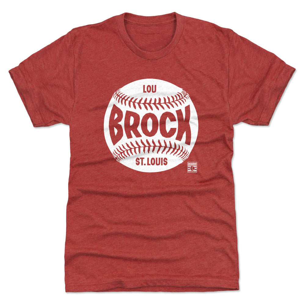 Lou Brock St. Louis Baseball WHT