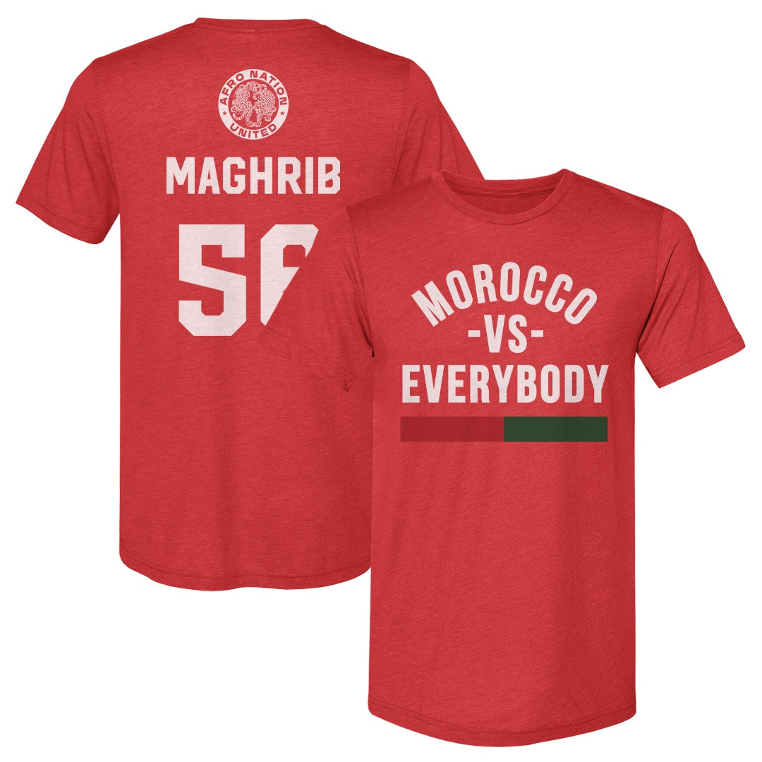 Morocco Vs. Everybody Afro Nation F&B WHT