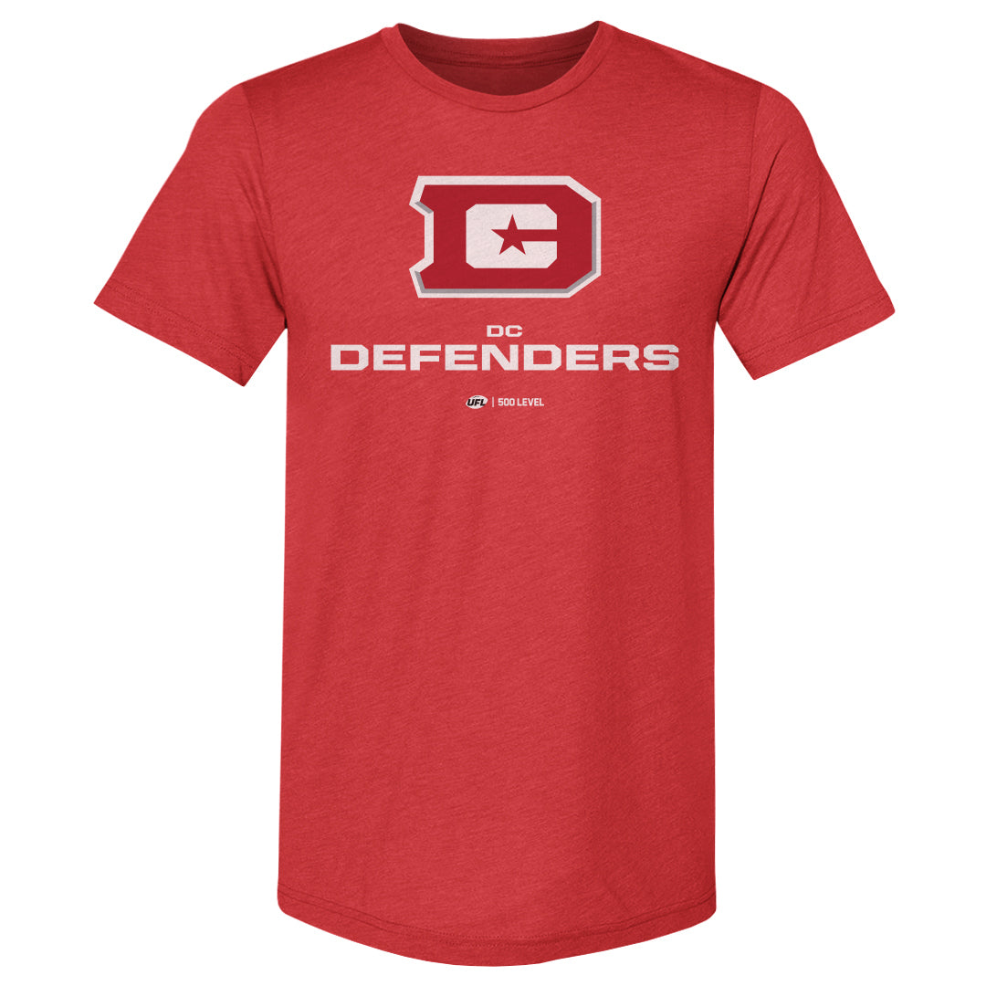 DC Defenders Primary Logo WHT