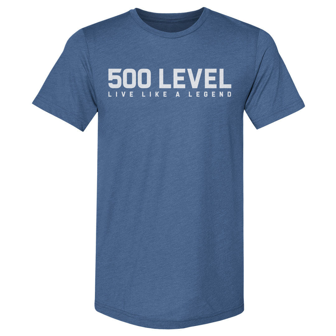 500 LEVEL Wordmark WHT