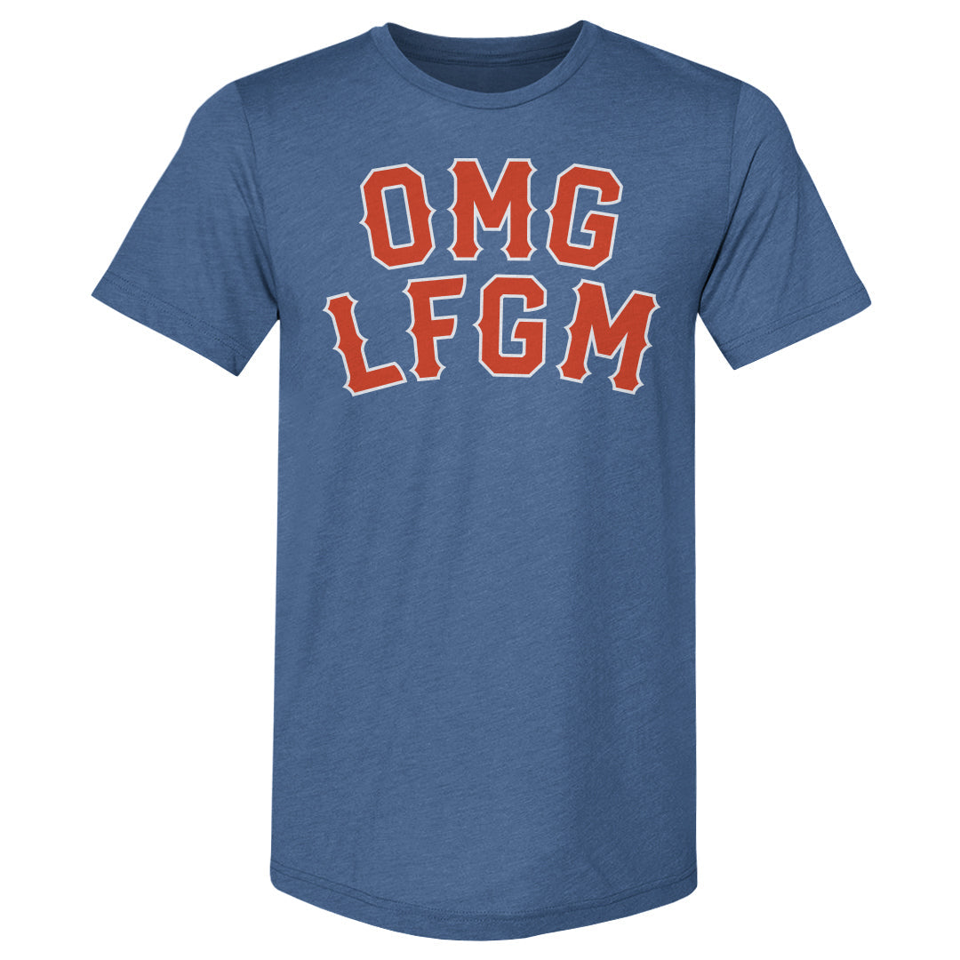 New York M Baseball OMG LFGM WHT