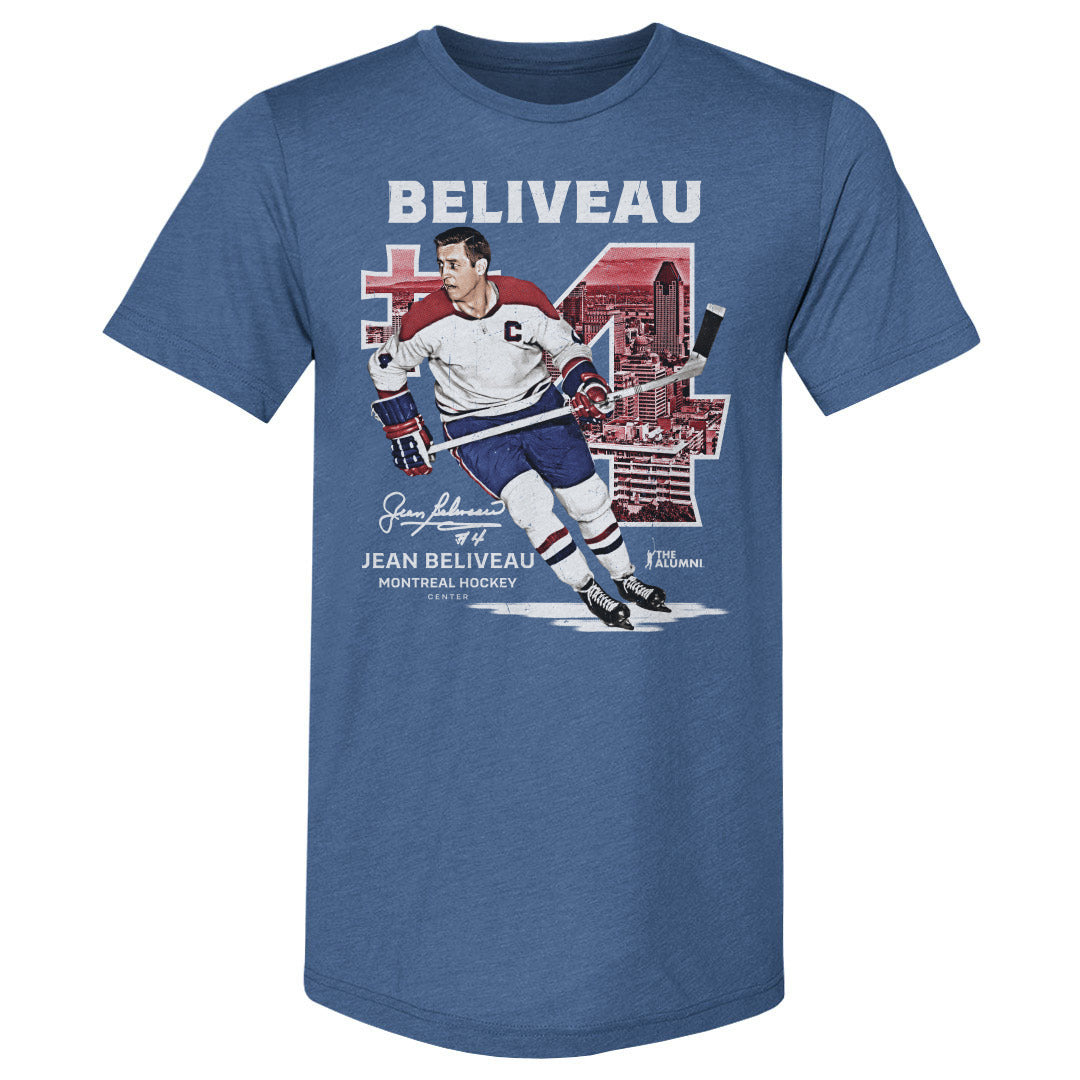 Jean Beliveau Montreal Throwback WHT