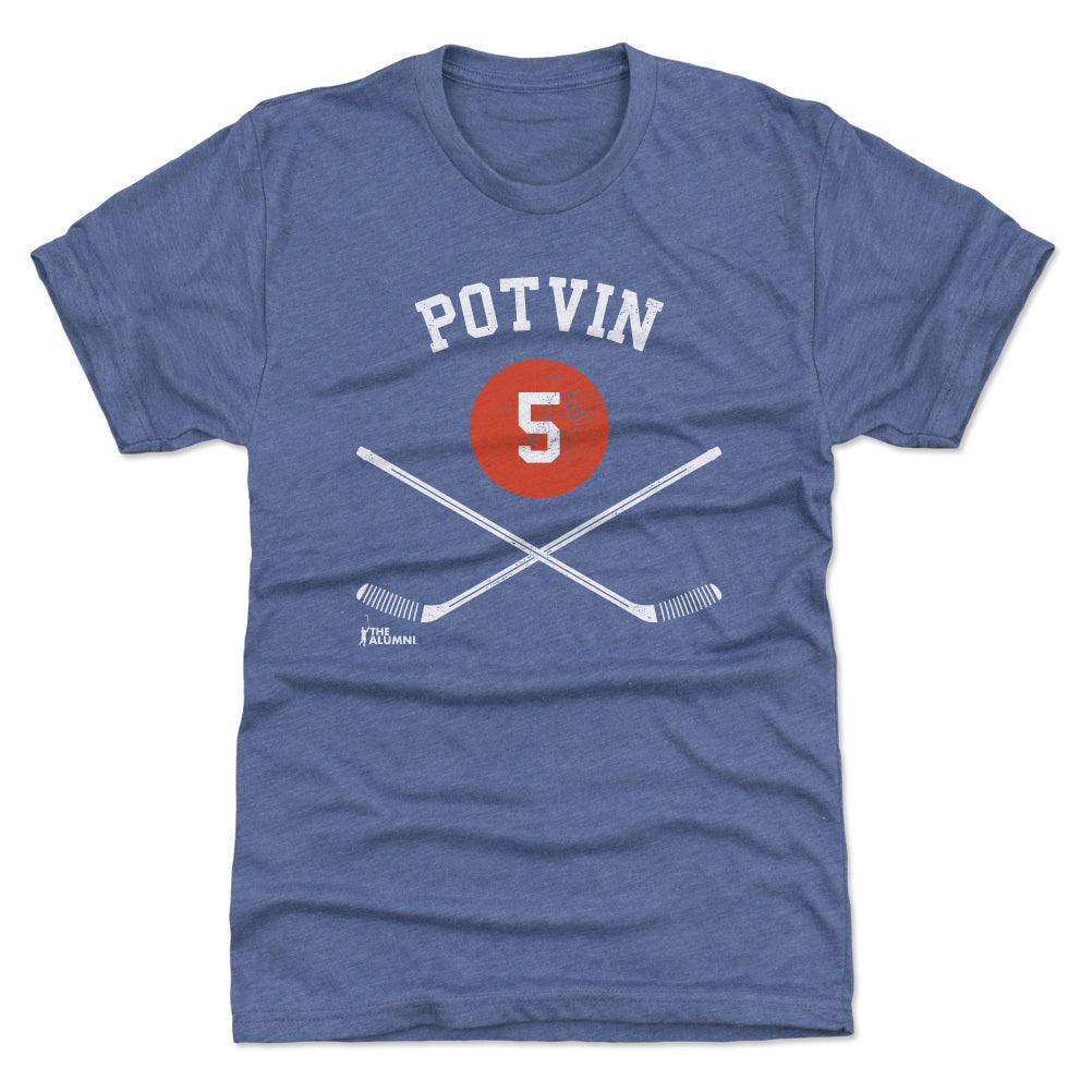 Denis Potvin New York I 5 Sticks WHT