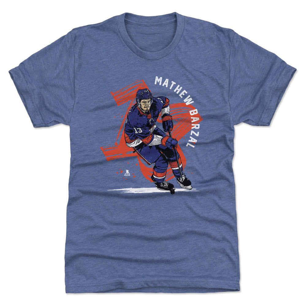 Mathew Barzal New York I Brush WHT