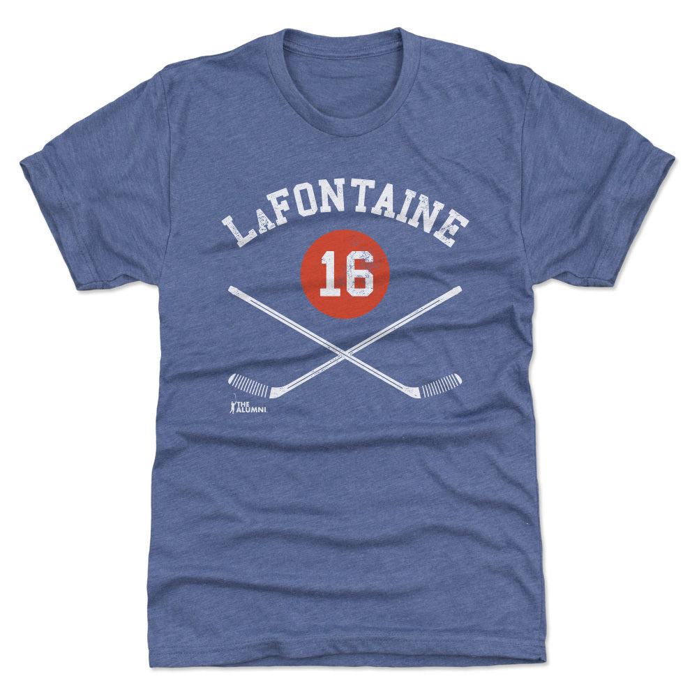 Pat LaFontaine New York I 16 Sticks WHT