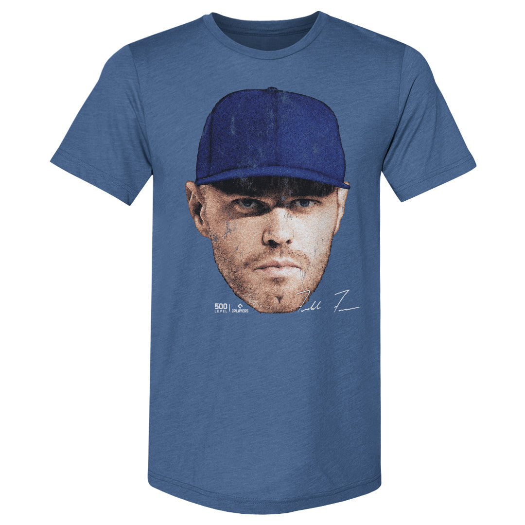 Freddie Freeman Los Angeles D Vintage Head WHT