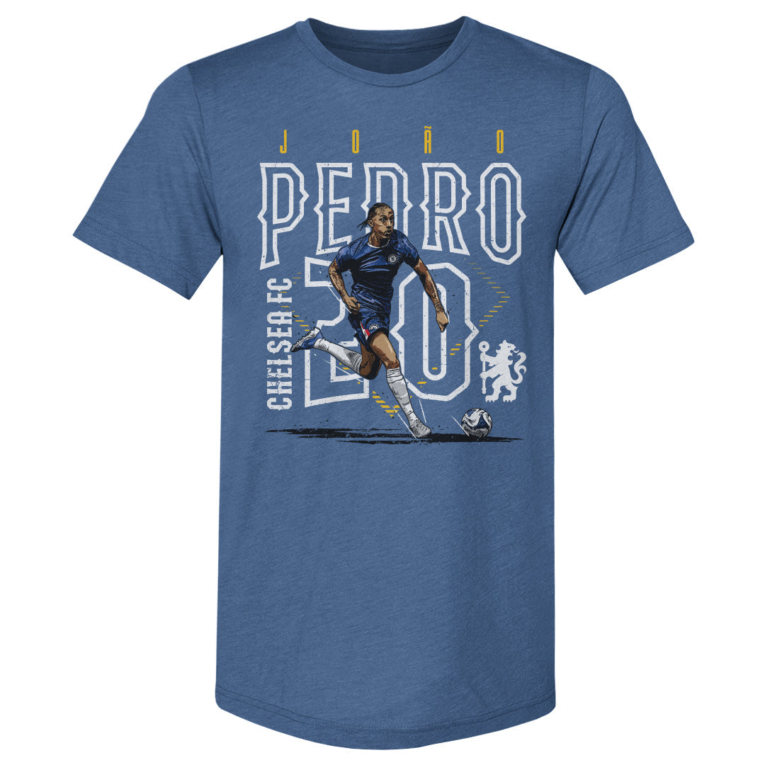 Joao Pedro Chelsea FC Outline Number WHT