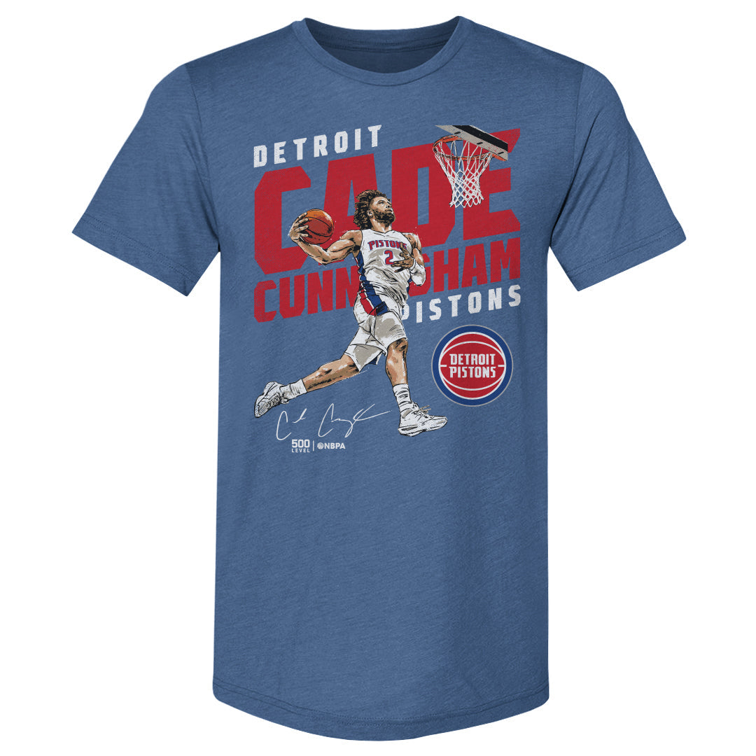 Cade Cunningham Detroit Pistons Slam WHT