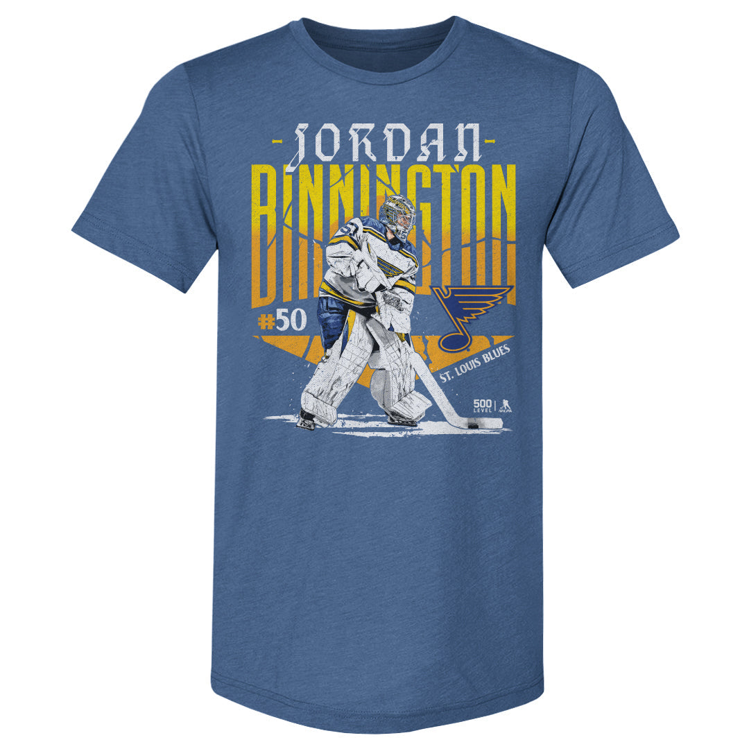 Jordan Binnington St. Louis Blues Player Name WHT
