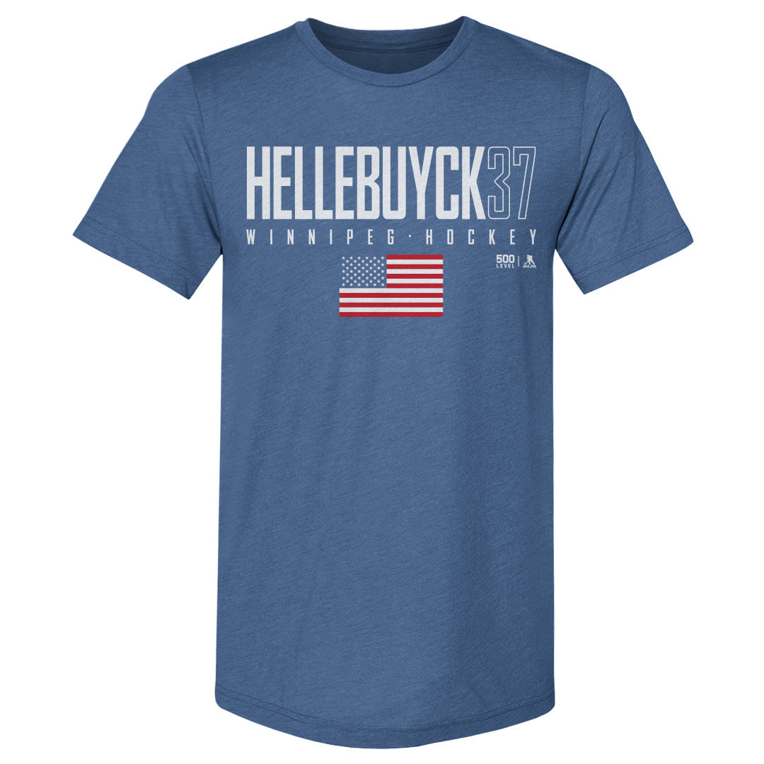 Connor Hellebuyck Winnipeg USA Elite WHT