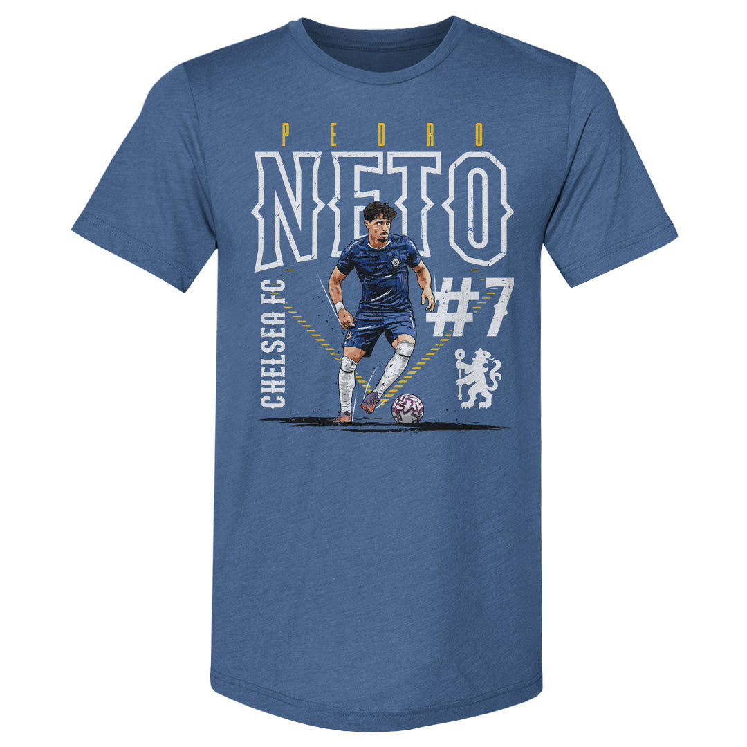 Pedro Neto Chelsea FC Outline Number WHT