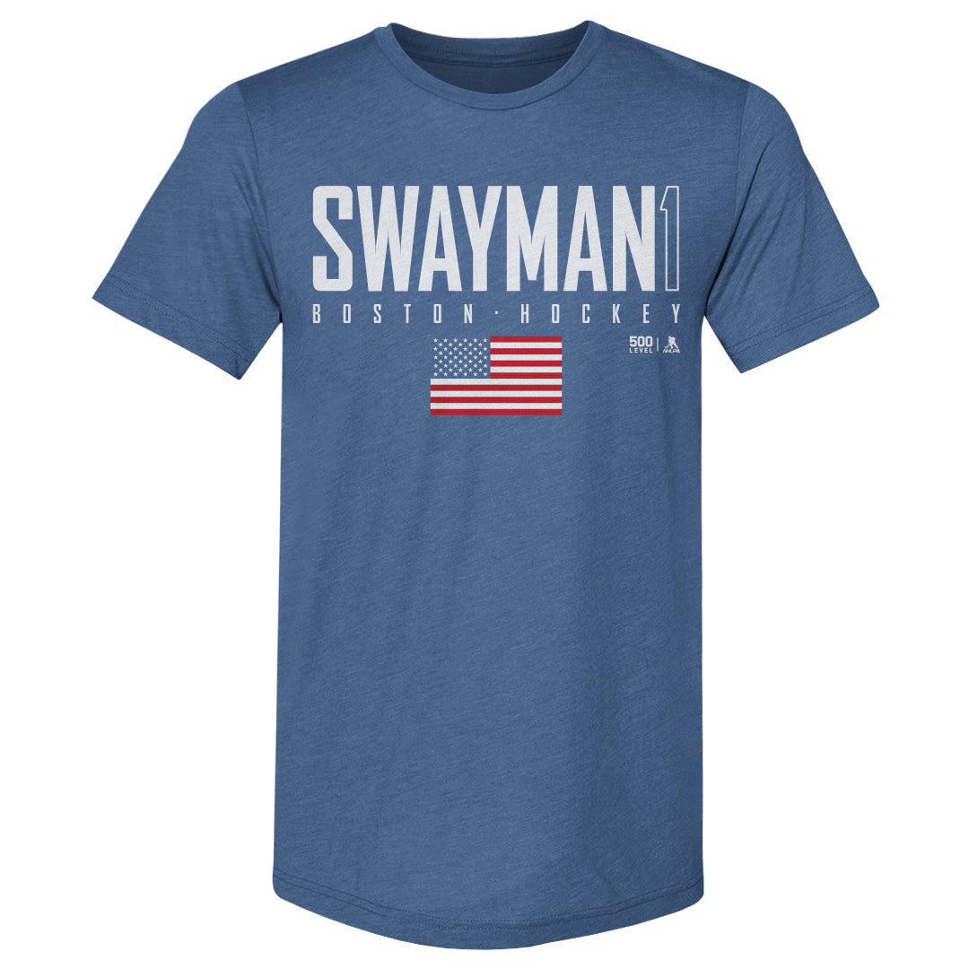 Jeremy Swayman Boston USA Elite WHT