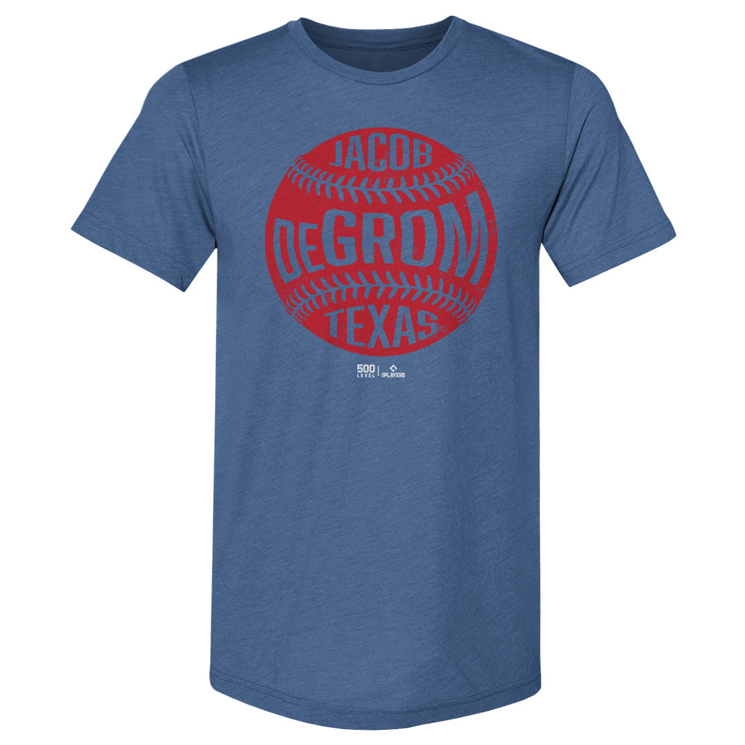 Jacob deGrom Texas Vintage Baseball WHT