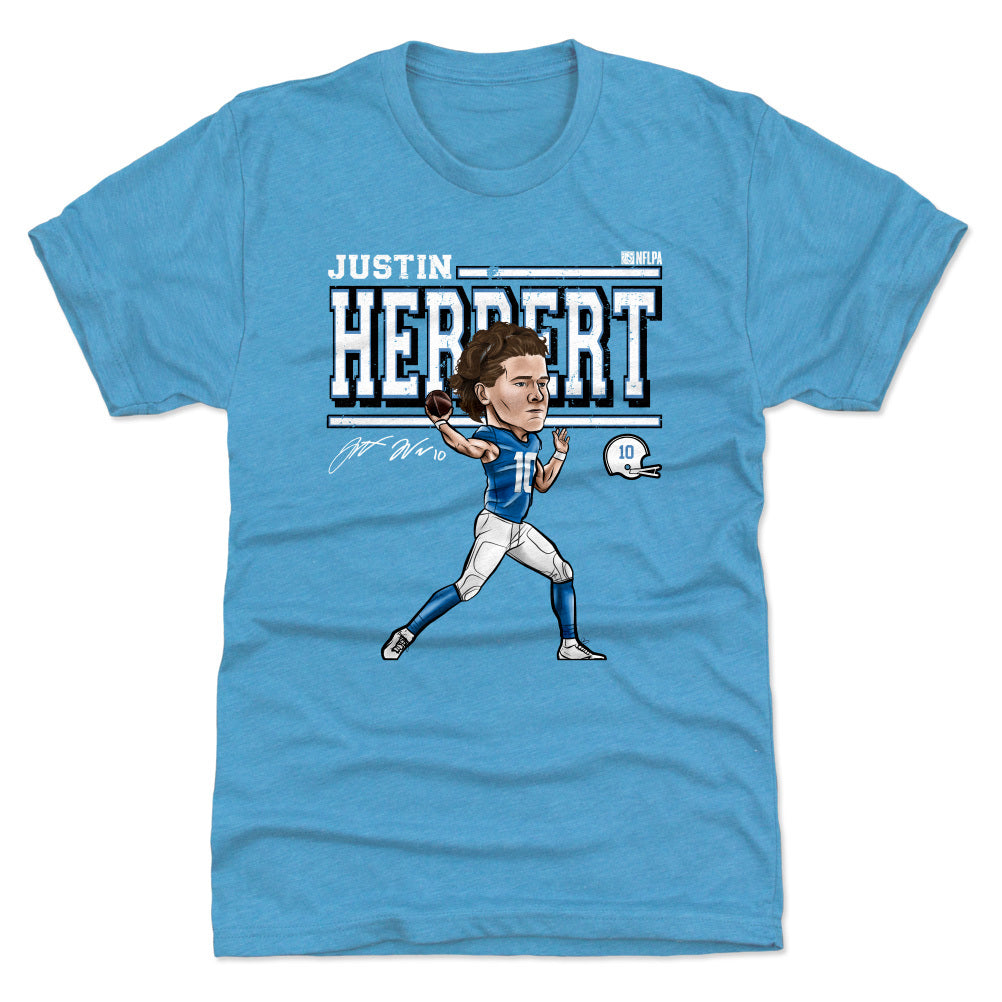 Justin Herbert Cartoon WHT