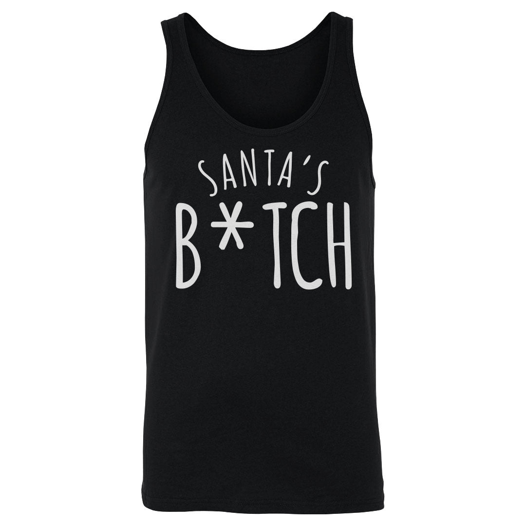 Christmas Santa's B-tch WHT