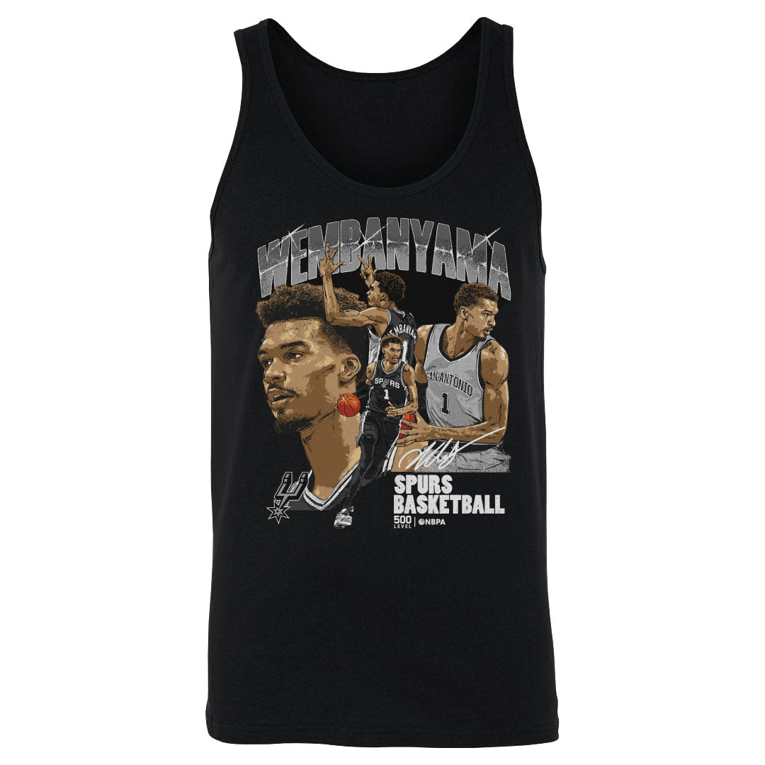 Victor Wembanyama San Antonio Spurs Collage WHT