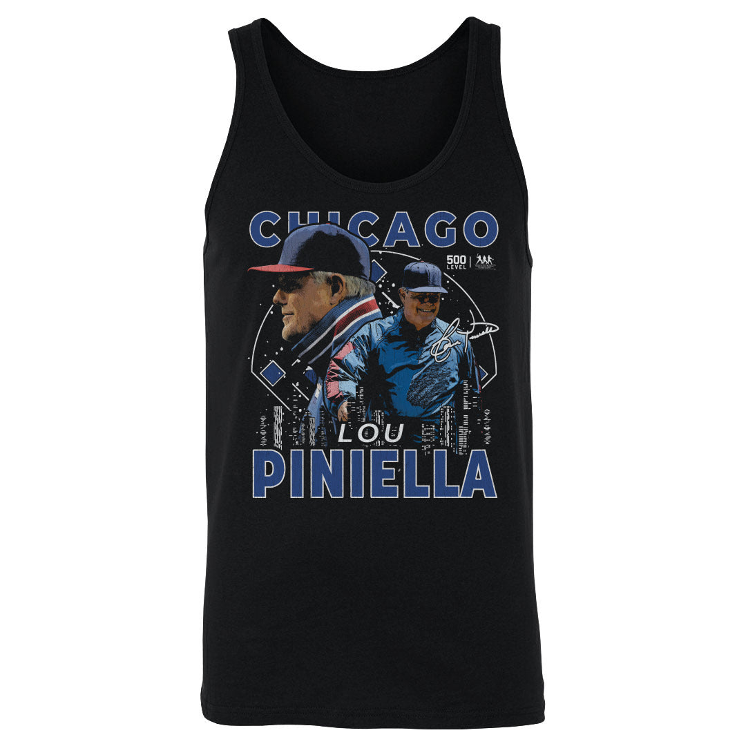 Lou Piniella Chicago C Gritty WHT