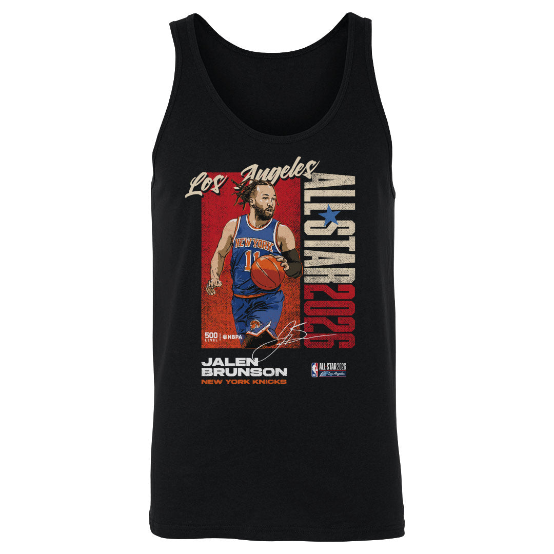 Jalen Brunson New York Knicks 2026 NBA All-Star Vertical WHT