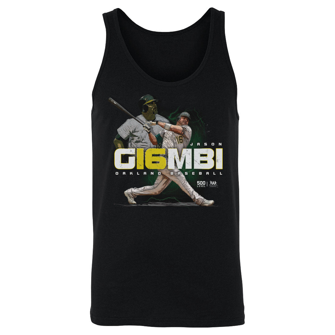 Jason Giambi Oakland Player Number WHT