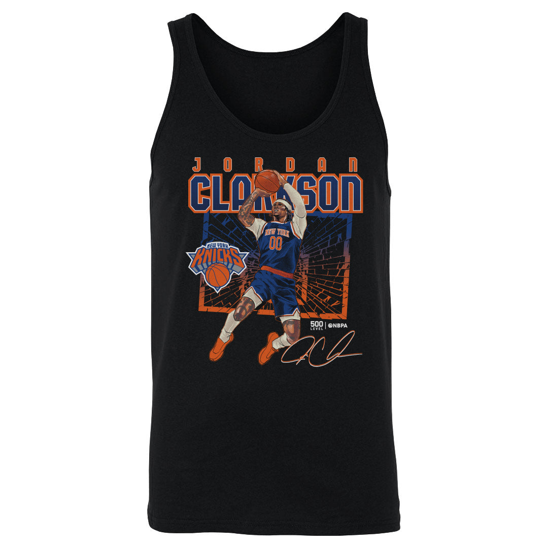 Jordan Clarkson New York Knicks Shattered WHT