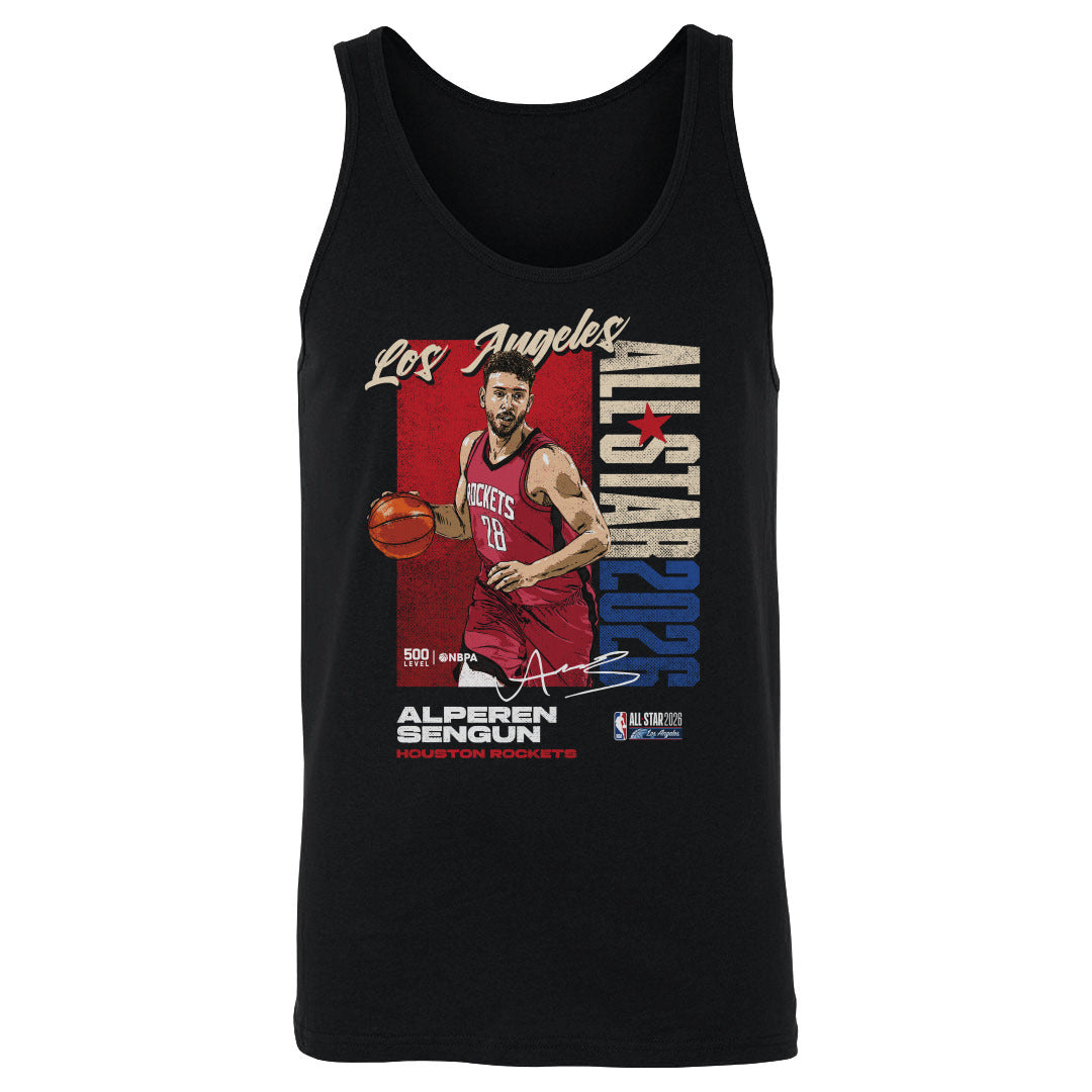 Alperen Sengun Houston Rockets 2026 NBA All-Star Vertical WHT