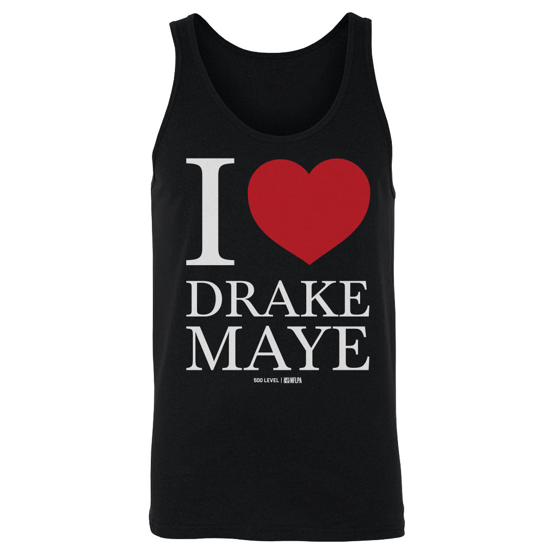 Drake Maye New England I Heart WHT